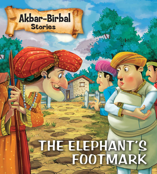 The Elephants Footmark : Akbar Birbal Stories - Om Books