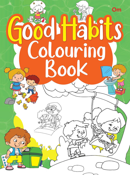 Good Habits Colouring Book - Om Books