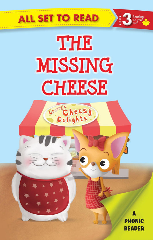 All set to Read A Phonics Reader The Missing Cheese - Om Books