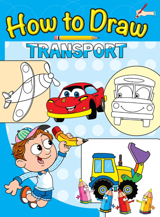How to Draw Transport - Om Books