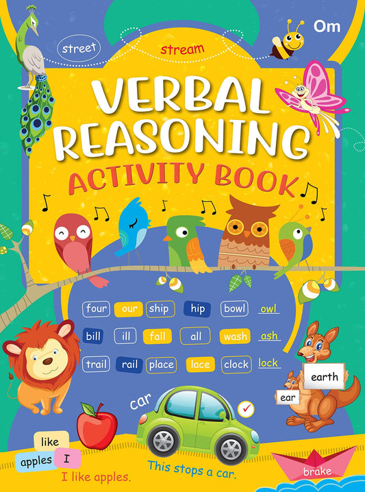 Jumbo Verbal Reasonaing Workbook (Binder) - Om Books