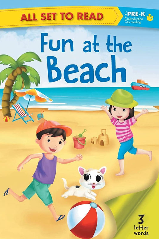 All set to Read PRE K Fun at the Beach - Om Books