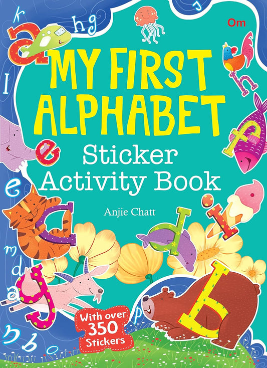 My First Alphabets Sticker Activity Book - Om Books