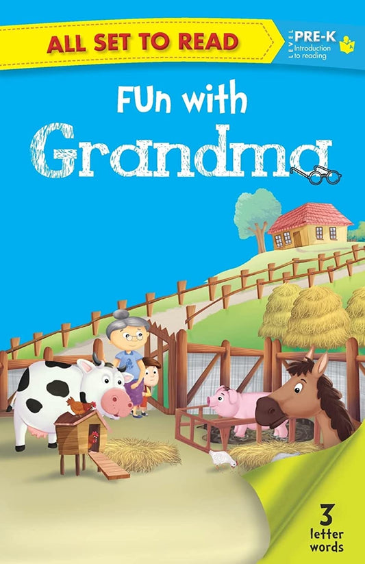 All set to Read PRE K Fun with Grandma - Om Books