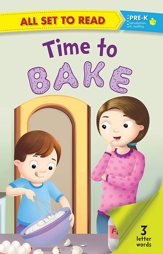 All set to Read PRE K Time to Bake - Om Books