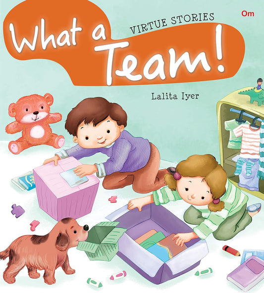 What a Team : Virtue Stories - Om Books