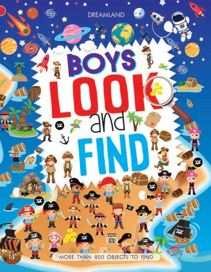Dreamland Look and Find - Boys