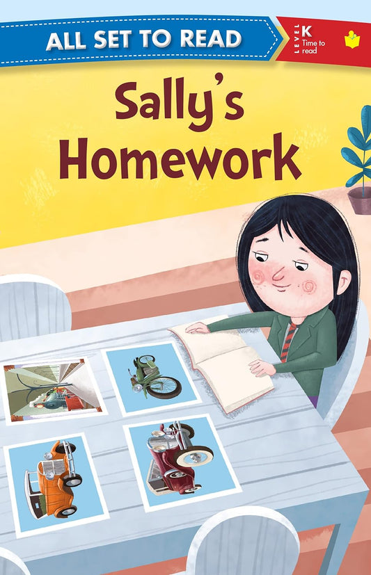 All set to Read Sally's Home work - Om Books