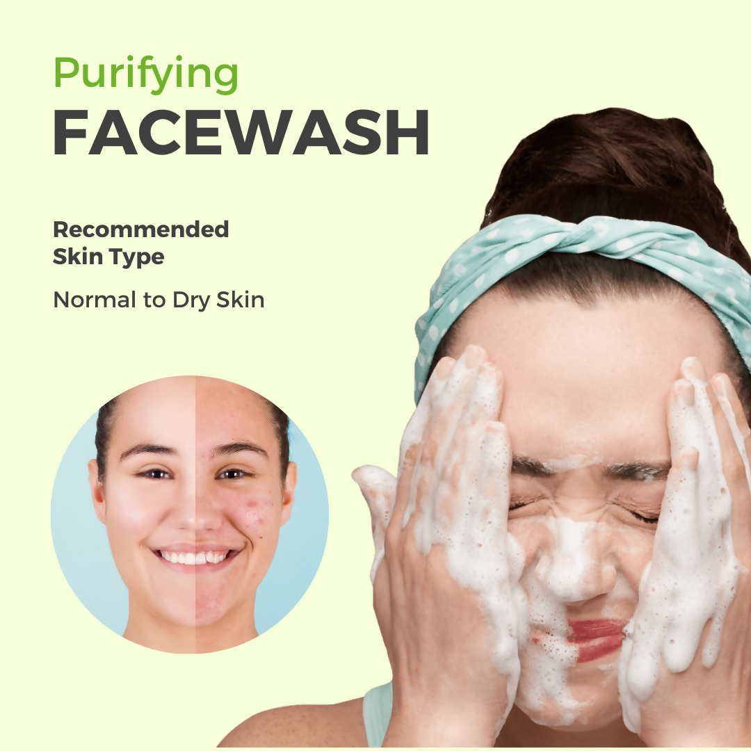 Prisa Organics Neem & Aloe Vera Purifying Face Wash - Grab2buy