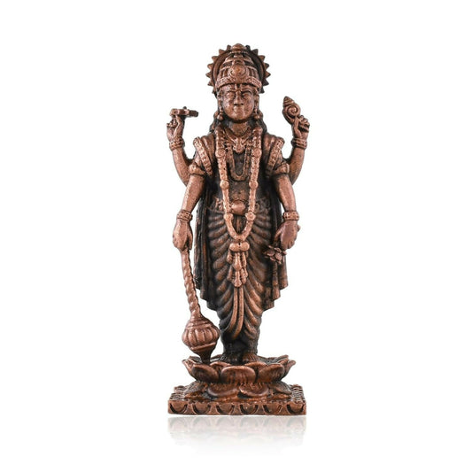 Craftvatika Copper Vishnu Idol - Grab2buy