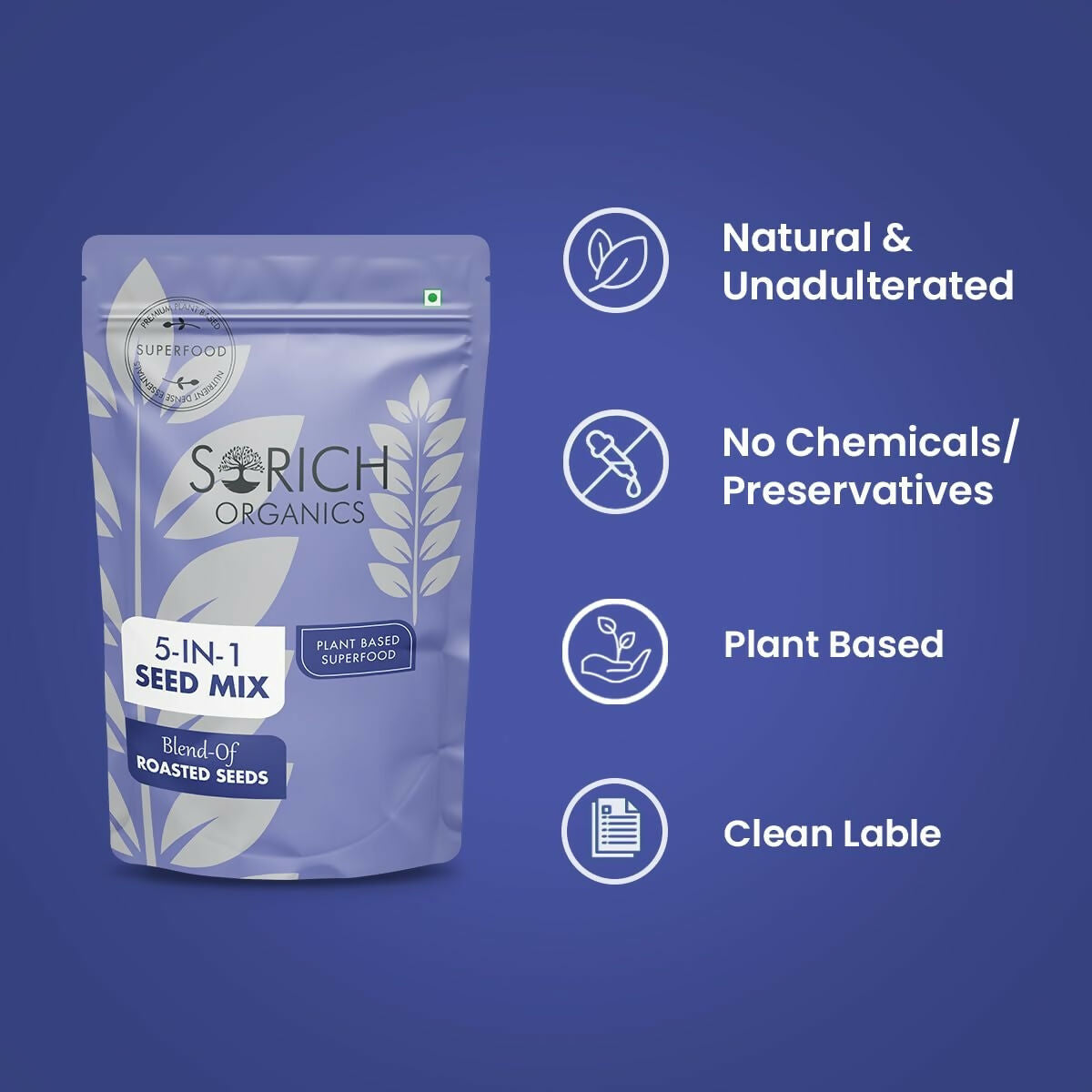 Sorich Organics 5 in 1 Seed Mix - Grab2buy
