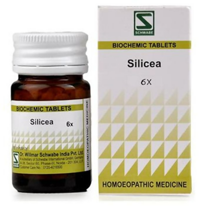 Dr. Willmar Schwabe India Silicea Biochemic Tablets - Grab2buy
