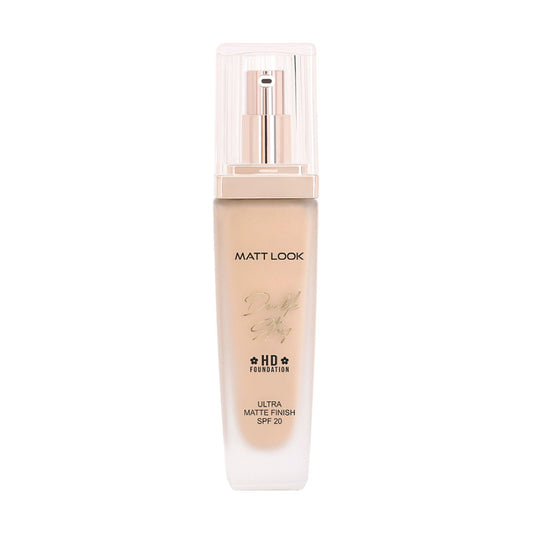 Matt Look Double Stay HD Weightless Foundation Matte Finish - 02 Rose Blush