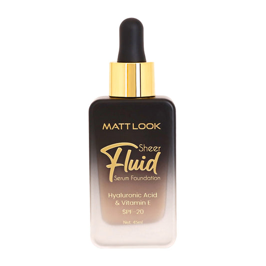 Matt Look Sheer Fluid Serum Foundation - 06 Toasted Wheat