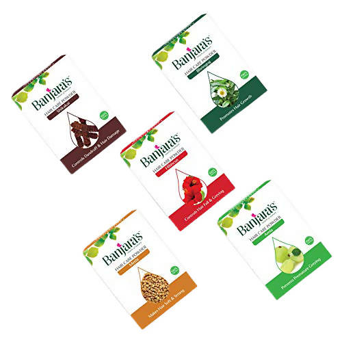 Banjara's Hair Care Powder Combo Pack Grab2Buy Banjara's Grab2Buy