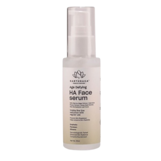 Earthraga Age Defying HA Face Serum | Swadesiicart