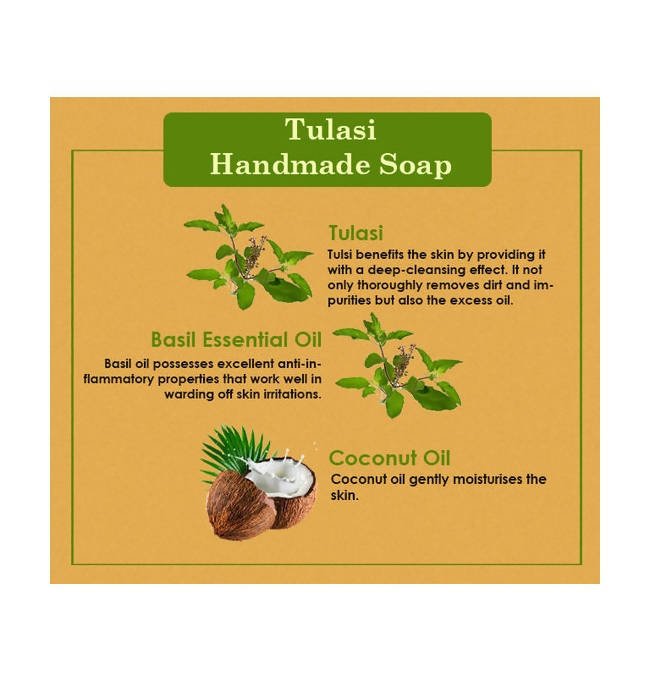 Ancient Living Tulasi Handmade Soap - Grab2buy