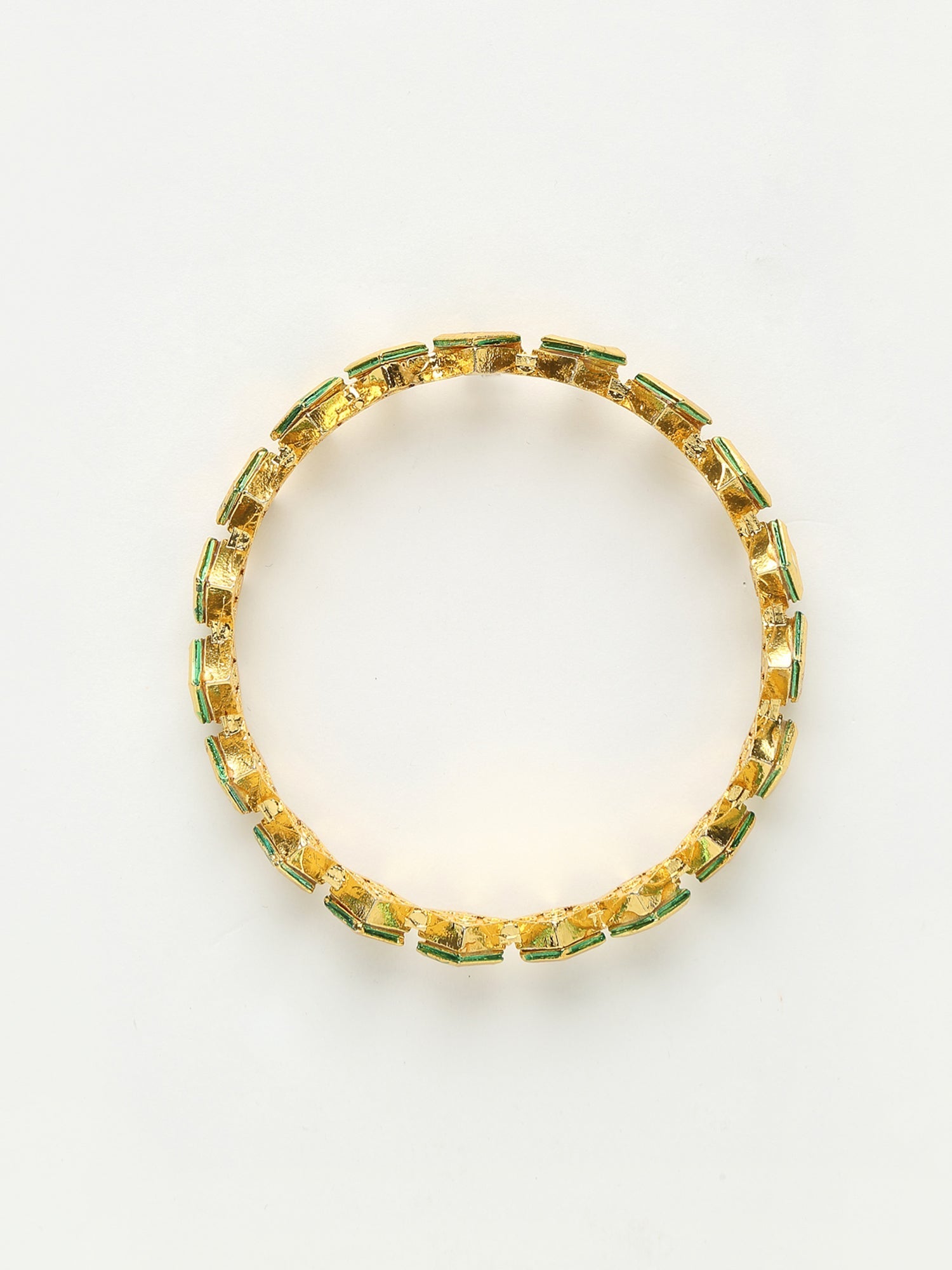 Kundan Bangles Set Of 2 - Ruby Raang - Grab2buy