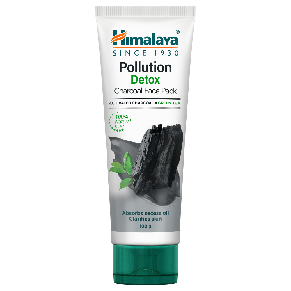 Himalaya Herbals Pollution Detox Charcoal Face Pack - Grab2buy