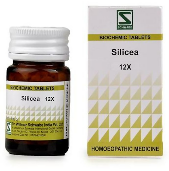 Dr. Willmar Schwabe India Silicea Biochemic Tablets - Grab2buy