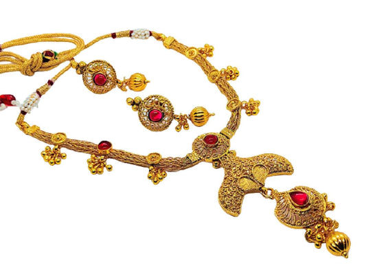 Kemp Designer Pink Necklace Set