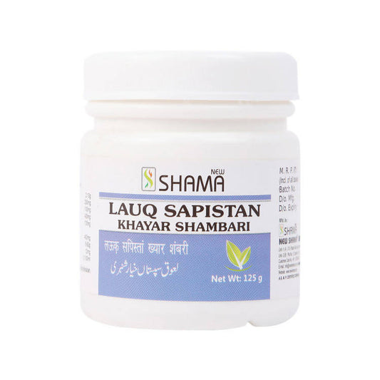 New Shama Lauq Sapistan Khayar Shambari – Authentic Unani Cough, Chest & Respiratory Wellness Electuary