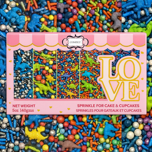 Confect Dino Sprinkles Multipack 08