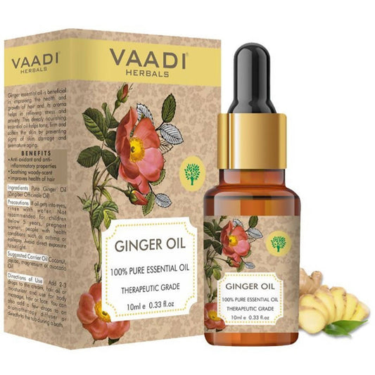 Vaadi Herbals Ginger 100% Pure Essential Oil Therapeutic Grade Grab2Buy Vaadi Herbals Grab2Buy
