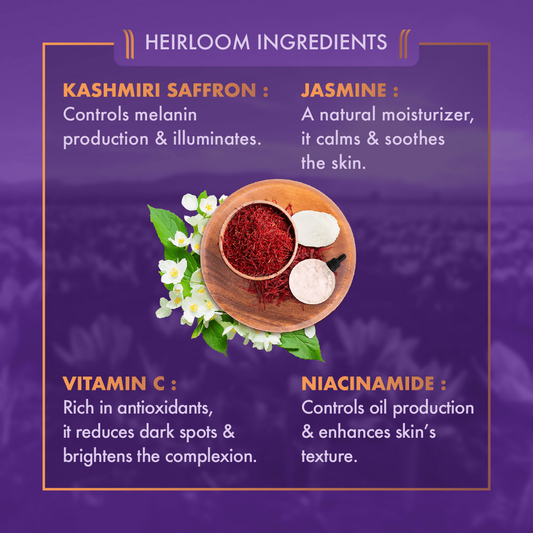 Ayuga Kashmiri Saffron Gel Moisturizer - Grab2buy
