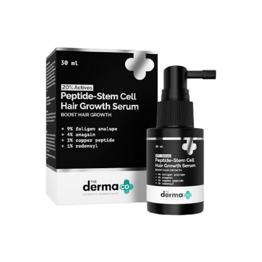 The Derma Co 20% Actives Peptide Stem Cell Hair Growth Serum Grab2Buy The Derma Co Grab2Buy