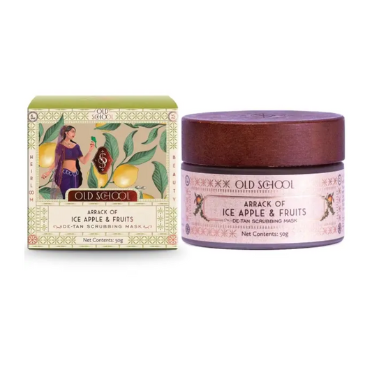 Old School Rituals Ice Apple & Fruit De-Tan Scrubbing Mask