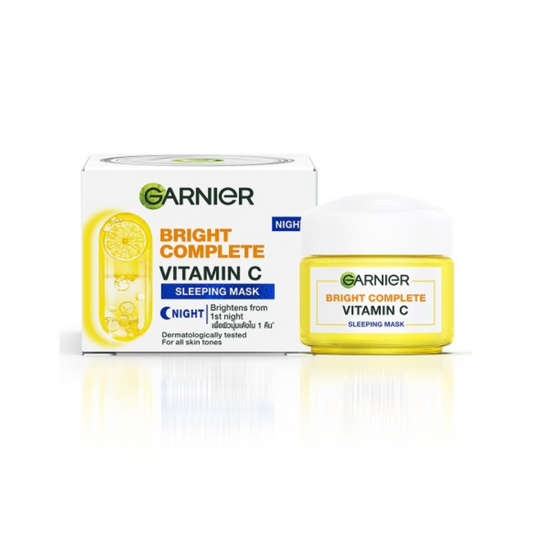 Garnier Bright Complete Vitamin C Yoghurt Night Cream - Swadesiicart