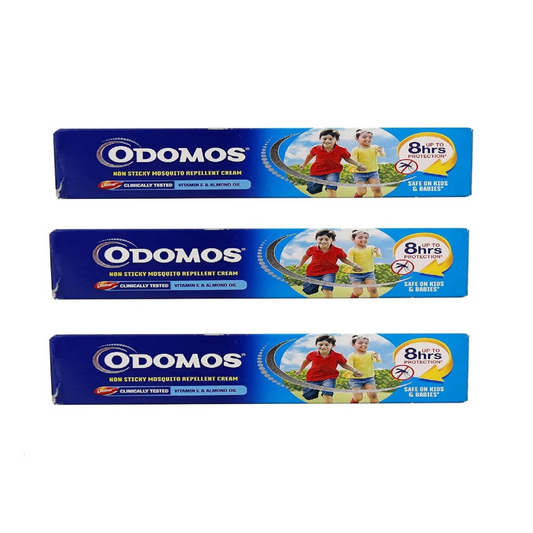 Dabur Odomos Non-Sticky Mosquito Repellent Cream With Vitamin E & Almond - Grab2buy