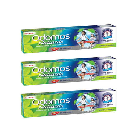 Dabur Odomos Naturals Non-Sticky Mosquito Repellent Cream - Grab2buy