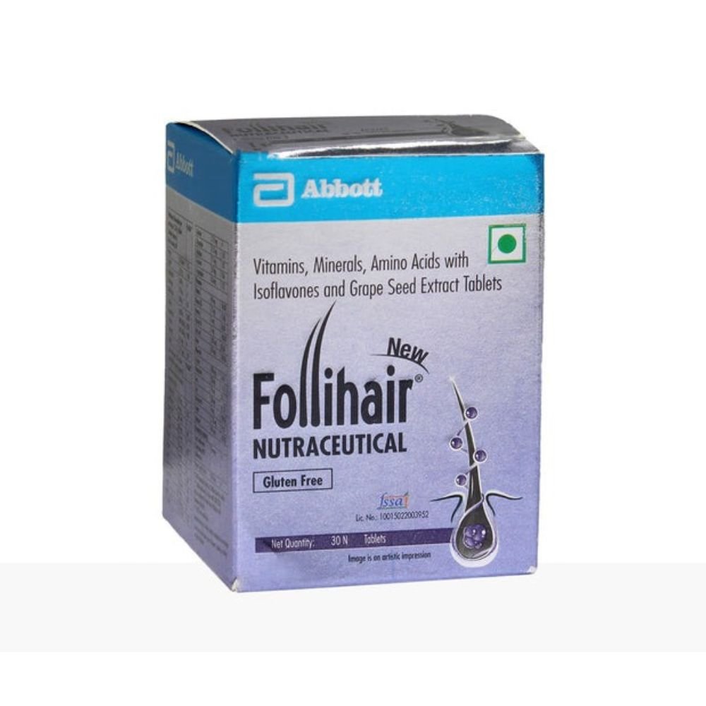 Abbott New Follihair Nutraceutical Tablets - Grab2buy