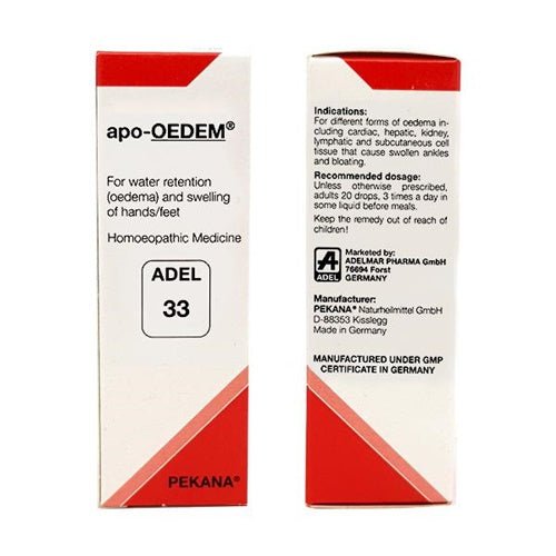 Homeopathy 33 Apo-Oedem Drop