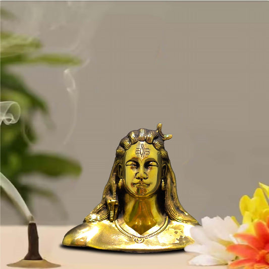 Brass Adiyogi Idols | Grab2Buy
