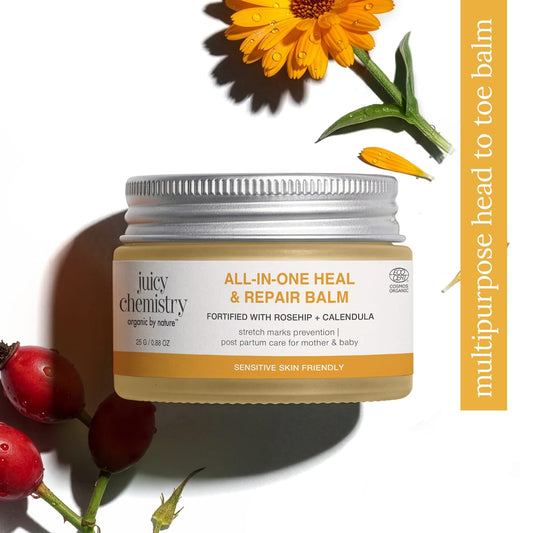 All-in-One Heal & Repair Balm Fortified with Rosehip + Calendula