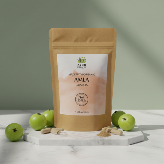 Pure Organic Amla Capsules | Ayur Organic