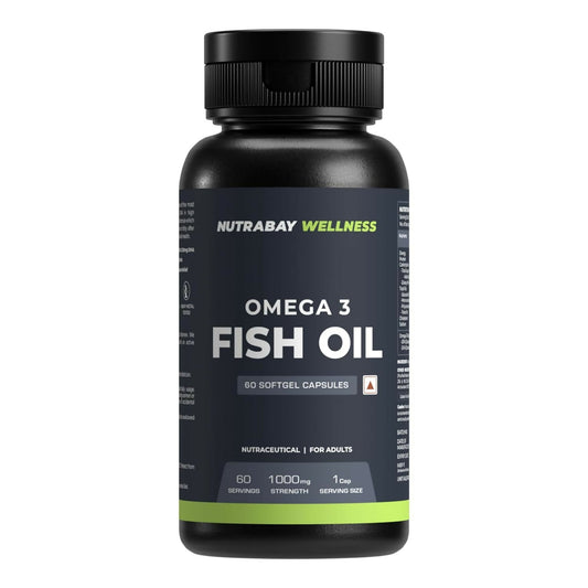 Nutrabay Wellness Omega 3 Fish Oil Capsules Genie India