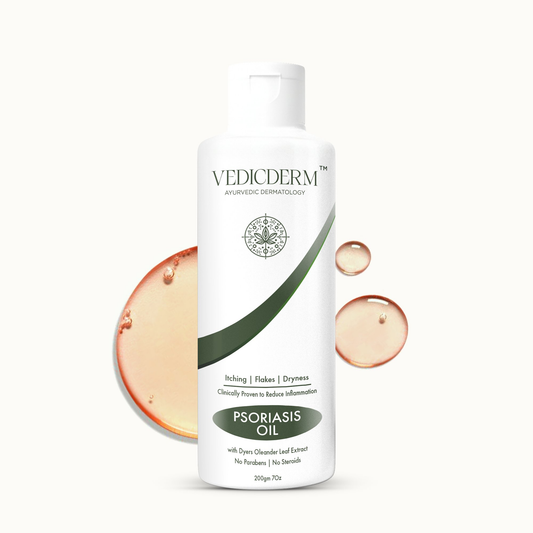 Vedicderm Psoriasis Oil 2-in-1 Skin + Scalp Relief Oil Grab2Buy VedicDerm Grab2Buy