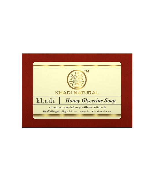 Khadi Natural Honey Glycerine Soap 125gm
