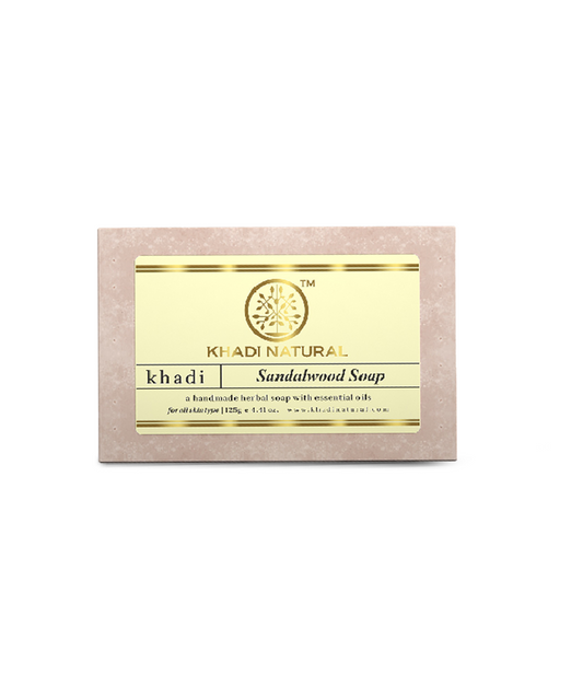 Khadi Natural Herbal Sandalwood Soap - 125gm