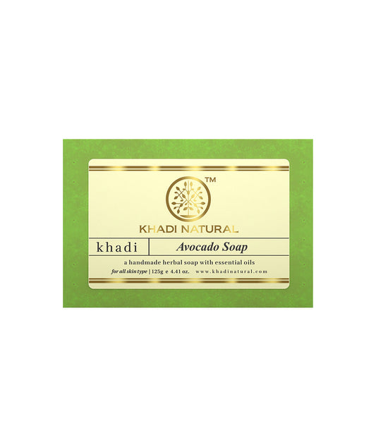 Khadi Natural Herbal Avocado Soap - 125gm