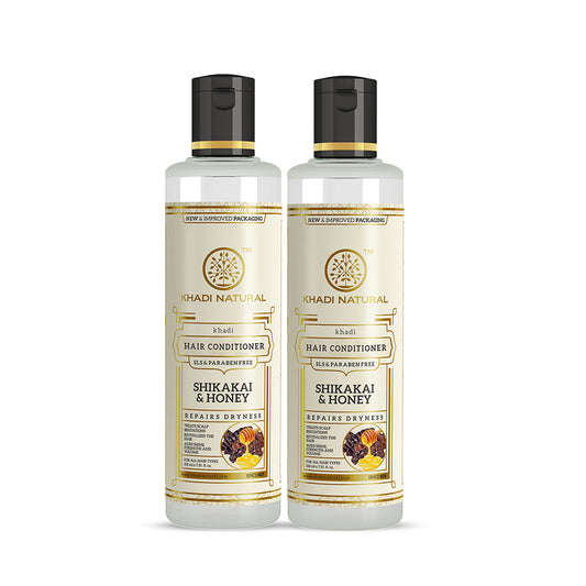 Khadi Natural Shikakai & Honey Hair Conditioner SLS Free Combo Pack Of 2 – 210ml Each Sale