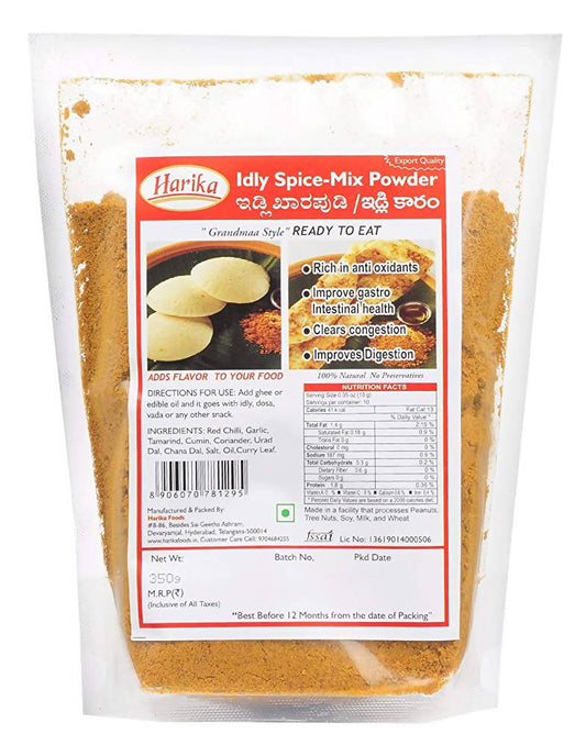 Harika Idly Spice-Mix Powder Grab2Buy Harika Foods Grab2Buy