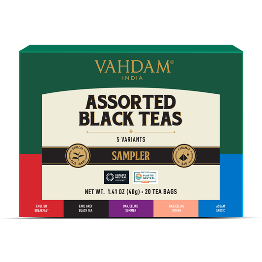 Assorted Black Teas Sampler, 5 Variants