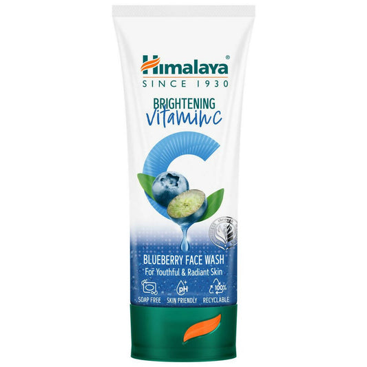 Himalaya Herbals Brightening Vitamin C Blueberry Face Wash - Grab2buy