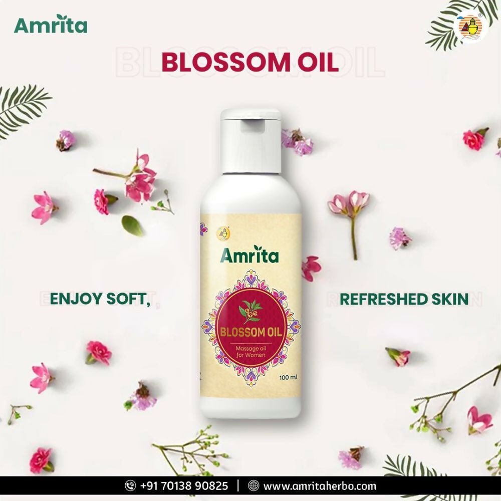 Amrita Blossom Oil - Massage Oil for Women - Distacart