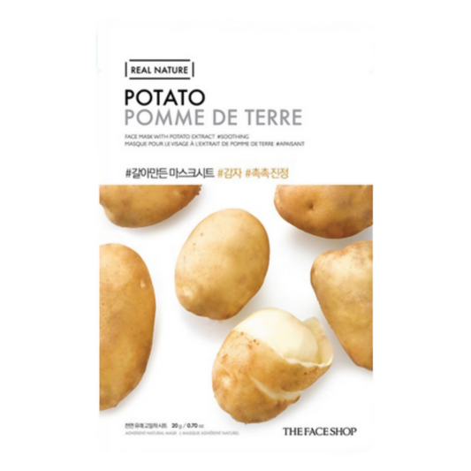 The Face Shop Real Nature Potato Face Mask - Grab2buy